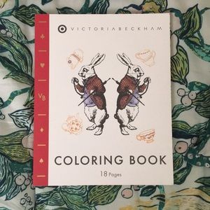 Victoria Beckham for Target Coloring Book/ Alice
